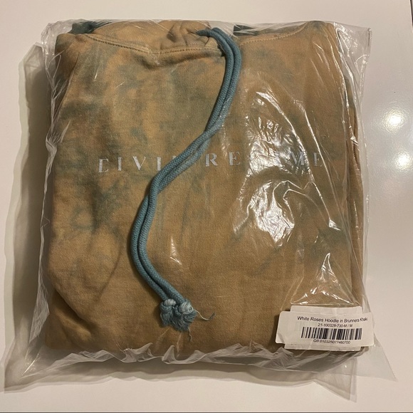 Civil Regime Rose Hoodie Brunnera Khaki wash Sweatshirts & Hoodies